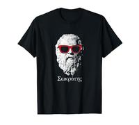 Cool Socrate père de la philosophie T-Shirt Graphique avec Valeur
