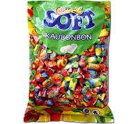 Cool Soft Bonbons à mâcher goût fruits 6 fois assortis Matériel de lancer 1000g