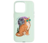 Cool Space Tiger Sunglasses Galaxy Lightning Tiger Coque pour iPhone 15 Pro Max