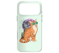 Cool Space Tiger Sunglasses Galaxy Lightning Tiger Coque pour iPhone 17 Pro Max