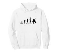 Cool Sports Skateboarding Evolution Humaine Skateboarder Sweat à Capuche