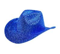 Cool Stage Performance At The Festival Party Cowboy Jazz Chapeaux (Bleu, Taille unique)