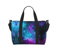 Cool Star River Sac de voyage à main, sac de sport, sac de nuit, sac de plage, sac de week-end pour homme et femme, noir, taille unique, Noir/blanc, One Size