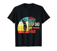Cool Stepdad Golfer Funny Father's Day Best Step Dad by par par T-Shirt
