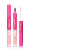 Cool Story Crayon à lèvres mat à double extrémité 14 cm avec finition velours, couleur pigmentée durable pour une utilisation toute la journée, maquillage pour femme (02#)