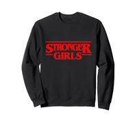 Cool Stronger Girls Illustration Novelty Graphic Designs Sweatshirt