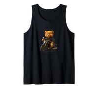 Cool Stylish Teddy Bear Illustration Novelty Graphic Designs Débardeur
