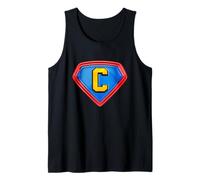 Cool Super C Alphabet Cute Initial Monogram Letter C Graphic Débardeur