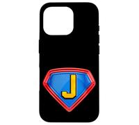 Cool Super J Alphabet Cute Initial Monogram Letter J Graphic Coque pour iPhone 16 Pro