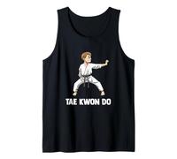 Cool Taekwondo Boy Arts Martiaux Combattant De Taekwondo Débardeur
