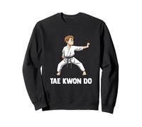 Cool Taekwondo Boy Arts Martiaux Combattant De Taekwondo Sweatshirt