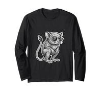 Cool Tarsier Lunettes Dessin Manche Longue