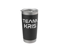 Cool: Team Kris First Name Show Support, Be On Team Kris Gobelet isotherme en acier inoxydable double paroi