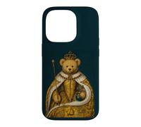 Cool Teddy Bear Inspired from Royal Art Abstract Cool Coque pour iPhone 14 Pro