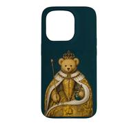 Cool Teddy Bear Inspired from Royal Art Abstract Cool Coque pour iPhone 15 Pro