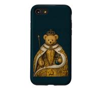 Cool Teddy Bear Inspired from Royal Art Abstract Cool Coque pour iPhone SE (2020) / 7/8