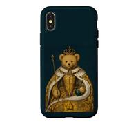 Cool Teddy Bear Inspired from Royal Art Abstract Cool Coque pour iPhone X/XS