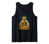Cool Teddy Bear Inspired from Royal Art Abstract Cool Débardeur