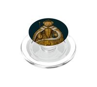 Cool Teddy Bear Inspired from Royal Art Abstract Cool PopSockets PopGrip pour MagSafe