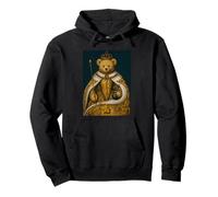 Cool Teddy Bear Inspired from Royal Art Abstract Cool Sweat à Capuche