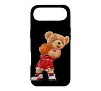 Cool Teddy Bear Plays Basketball Illustration Graphic Design Coque pour iPhone Air