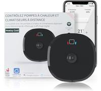 Cool : Thermostat Connecté Wifi - Contrôleur Intelligent Sans Fil Pour Pompe À Chaleur Et Climatiseur - Compatible Alexa, Google Home - Efficacité Énergétique[MAT790738]