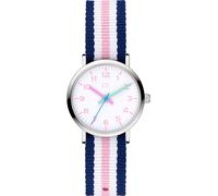 Cool Time Montre bleu foncé / rose / argent / blanc, Taille One Size