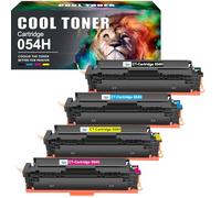 Cool Toner 054H 054 Compatible pour Canon 054H Toner pour i-SENSYS MF643Cdw MF641Cw MF645Cx MF642Cdw MF644Cdw MF641CW LBP622Cdw MF640 LBP620 (Noir Cyan Jaune Magenta, 4-Pack)