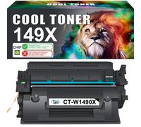 Cool Toner 149X (avec Puce) Cartouche de Toner Compatible pour HP 149 X 149X 149A W1490X W1490A LaserJet Pro 4002dn 4002dw 4002d 4002 MFP 4102fdw 4102dw 4102fdn 4102 - Noir, 1-Pack