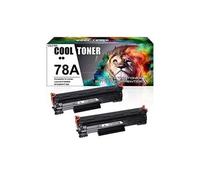 Cool toner 2 pack compatible toner pour hp ce278a 78a cartouches de toner pour hp laserjet mfp m1536dnf m1536 p1566 p1560 p1606 p1606dn canon