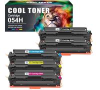Cool Toner Lot de 5 Cartouches de Toner de Rechange pour 054H 054 i-Sensys MF645Cx LBP623Cdw MF643Cdw MF641Cw LBP621Cw MF644Cdw MF642Cdw LBP622Cdw MF640C LBP620C Noir Cyan Jaune Magenta