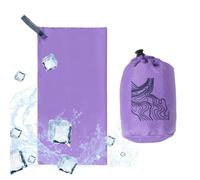 Cool Towels Écharpe portable respirante à séchage rapide avec sac