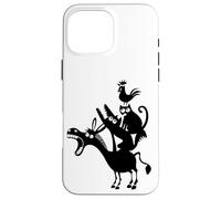 Cool Town Musiciens of Bremen Illustration Graphic Designs Coque pour iPhone 16 Pro Max