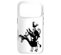 Cool Town Musiciens of Bremen Illustration Graphic Designs Coque pour iPhone 17 Pro