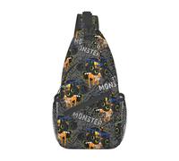 Cool Trucks-1 Sac Poitrine Sling Cool Trucks, Design Dynamique pour Sport, Balade, Voyage, Mixte Adulte.