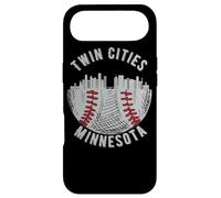 Cool Twin Cities Minnesota MN Baseball Skyline St. Paul-MPLS Coque pour iPhone Air