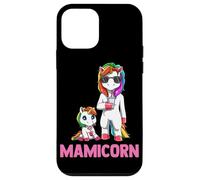 Cool Unicorn Mama Et Baby Unicorn Maman Licorne Adorable Coque pour iPhone 12 Mini