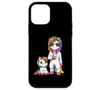 Cool Unicorn Mama Et Baby Unicorn - Maman Licorne Rigolote Coque pour iPhone 12 Mini