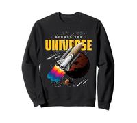 Cool Universe Space Shuttle Illustration Graphic Designs Sweatshirt