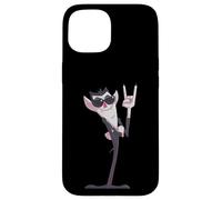 Cool Vampire Rock on Funny Gothic Monster Graphic Lunettes de Soleil Coque pour iPhone 15