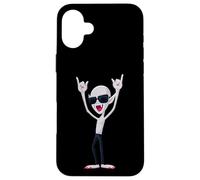 Cool Vampire Rock on Funny Gothic Monster Graphic Lunettes de Soleil Coque pour iPhone 16 Plus