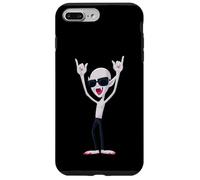 Cool Vampire Rock on Funny Gothic Monster Graphic Lunettes de Soleil Coque pour iPhone 7 Plus/8 Plus