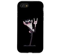 Cool Vampire Rock on Funny Gothic Monster Graphic Lunettes de Soleil Coque pour iPhone SE (2020) / 7/8