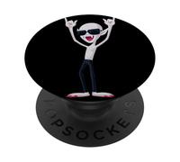 Cool Vampire Rock on Funny Gothic Monster Graphic Lunettes de Soleil PopSockets PopGrip Adhésif
