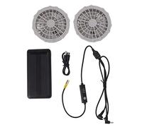 Cool Vest Wearable Cooling Fan Power Bank 20000 MAh Lithium Battery USB 5V