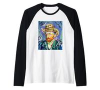 Cool Vincent Van Gogh Painter Profile Graphic Design Art Manche Raglan
