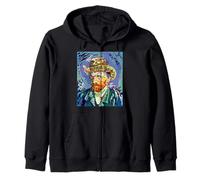 Cool Vincent Van Gogh Painter Profile Graphic Design Art Sweat à Capuche