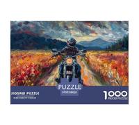 Cool voitures1000 Pièces Aquarelle Puzzle Transport pour Adultes De Jeu pour Adultes Parfaitpourla Détente Paysagedes QuatreSaisons 38x26cm/1000pcs