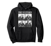 Cool Vultures Rockers Funny Animals Rock Music Emo Punk Band Sweat à Capuche