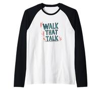Cool Walk That Talk Speech pour garçons et Filles Manche Raglan
